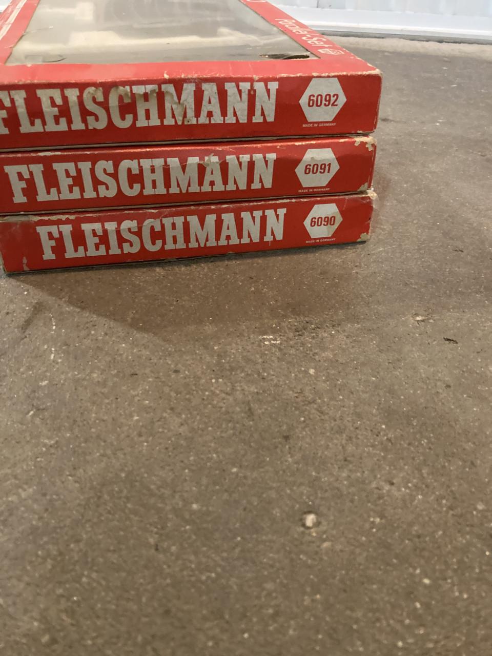 Fleischmann start en 3 uitbreidingsets en meer
