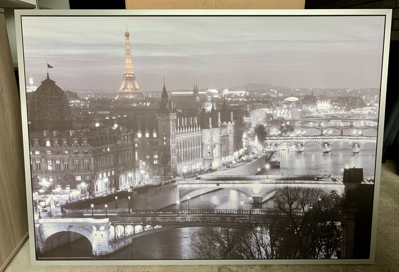 Wanddecoratie Londen & Parijs
