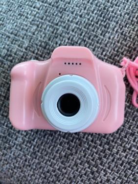 Roze mini camera