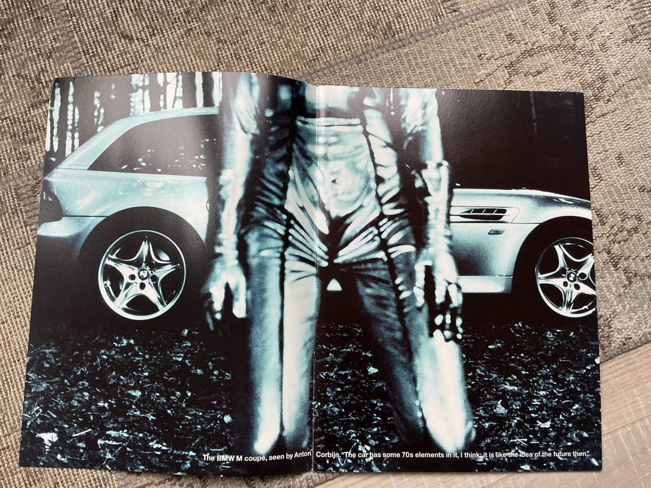 BMW M coupé brochure zeldzame