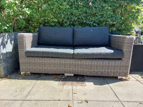 2-zits loungebank voor buiten