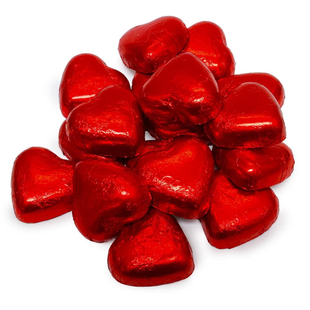 Rode chocolade harten