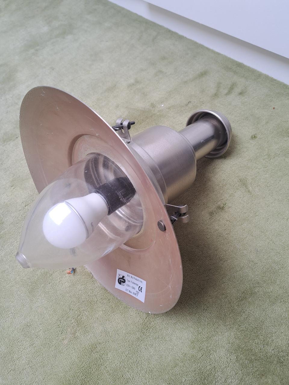Stoere vintage visserslamp