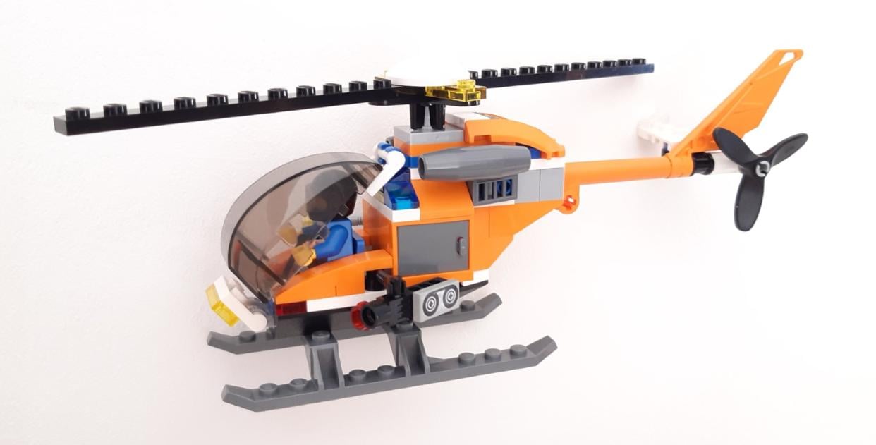 LEGO City 7686: Helikoptertransport met 3 minifiguren