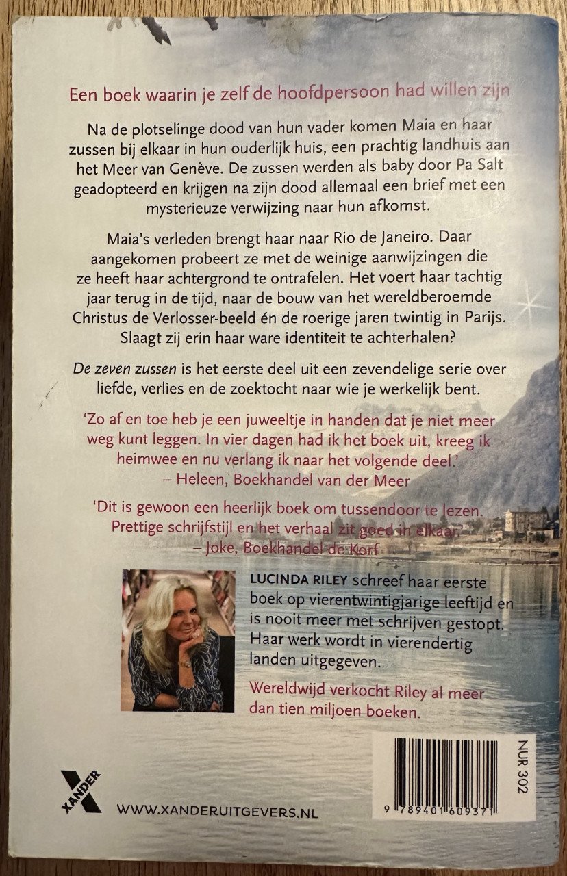 Lucinda Riley - de zeven zussen, deel 1