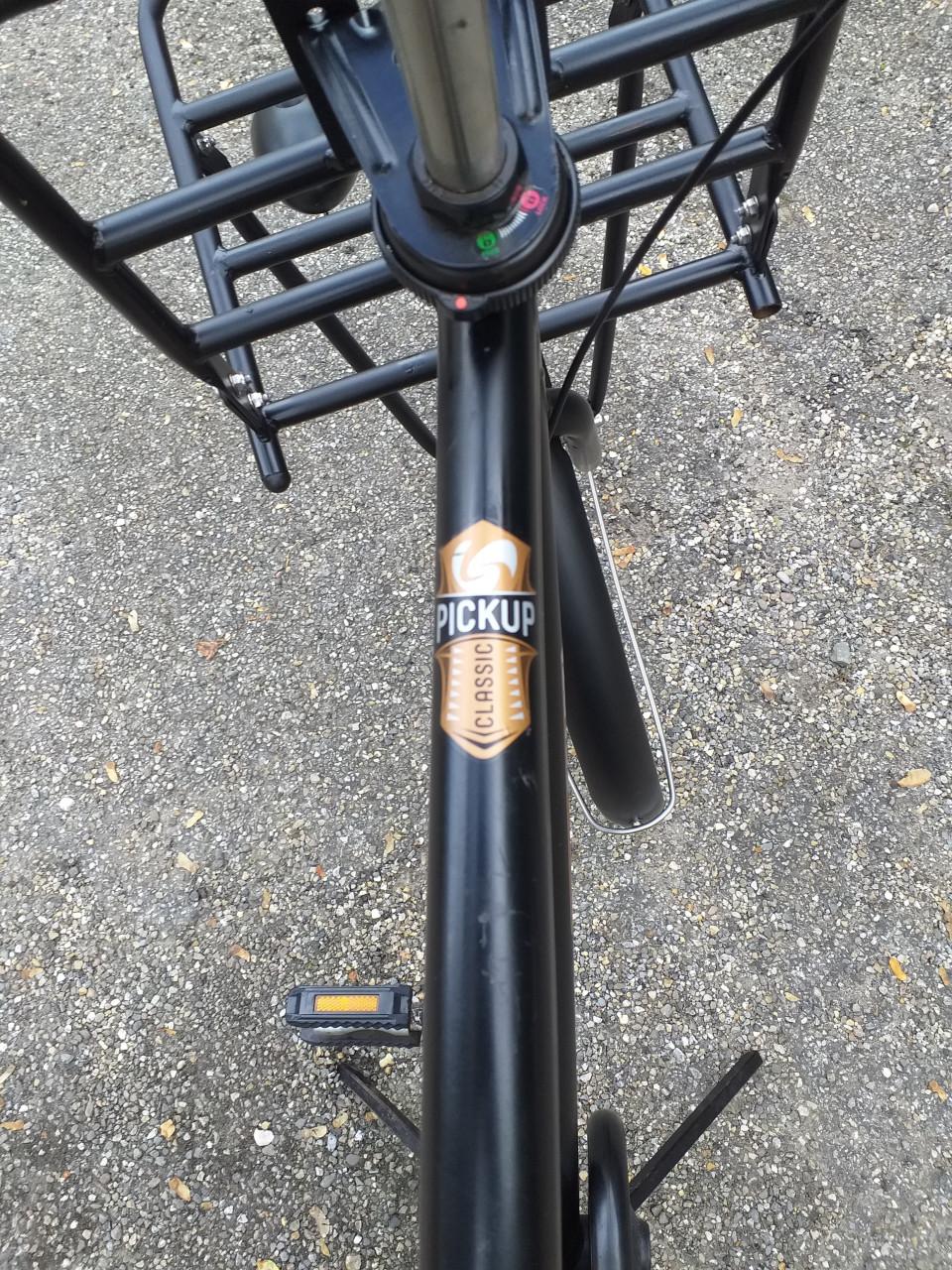 """SPARTA PICKUP TRANSPORTFIETS met versnelling als nieuw""""