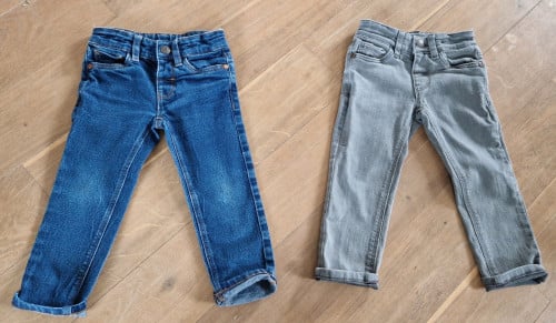 Jongens jeans 2 stuks maat 92