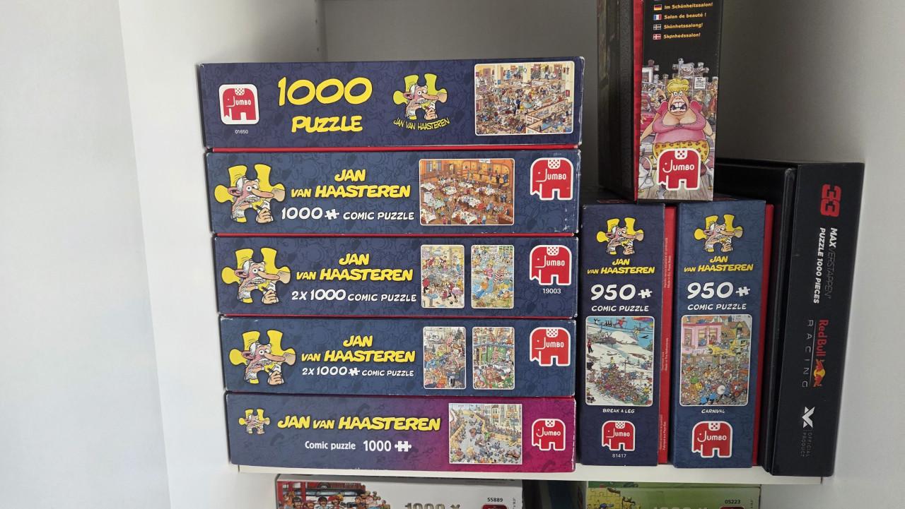Jan van Haasteren puzzels en WasGij