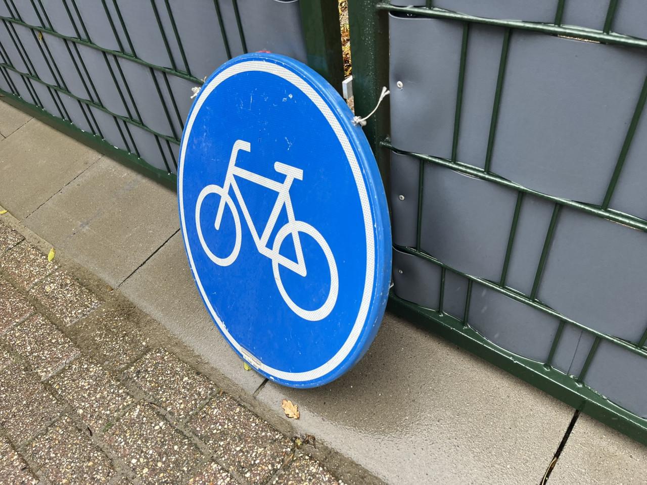 Verkeersbord Fietspad