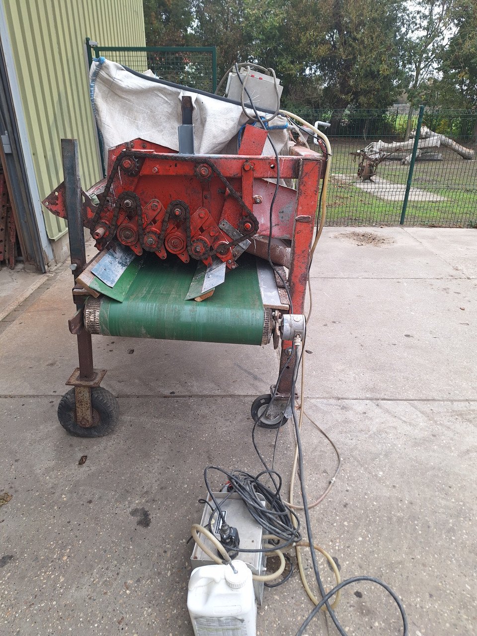 Amac rollerbank met vernevelaar