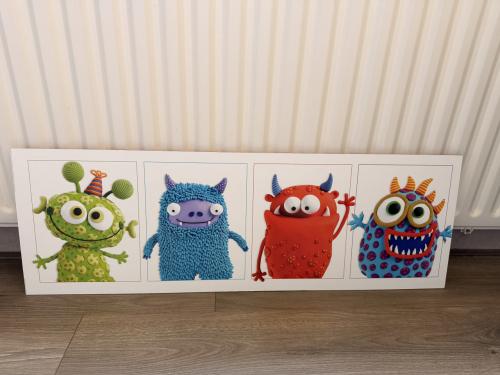 Wand schilderij voor kinderkamer