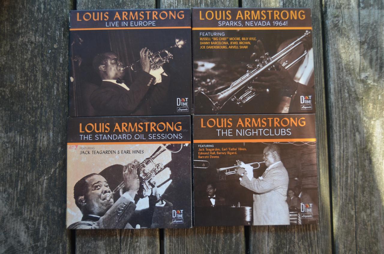 Div. CD's Louis Armstrong, veel live