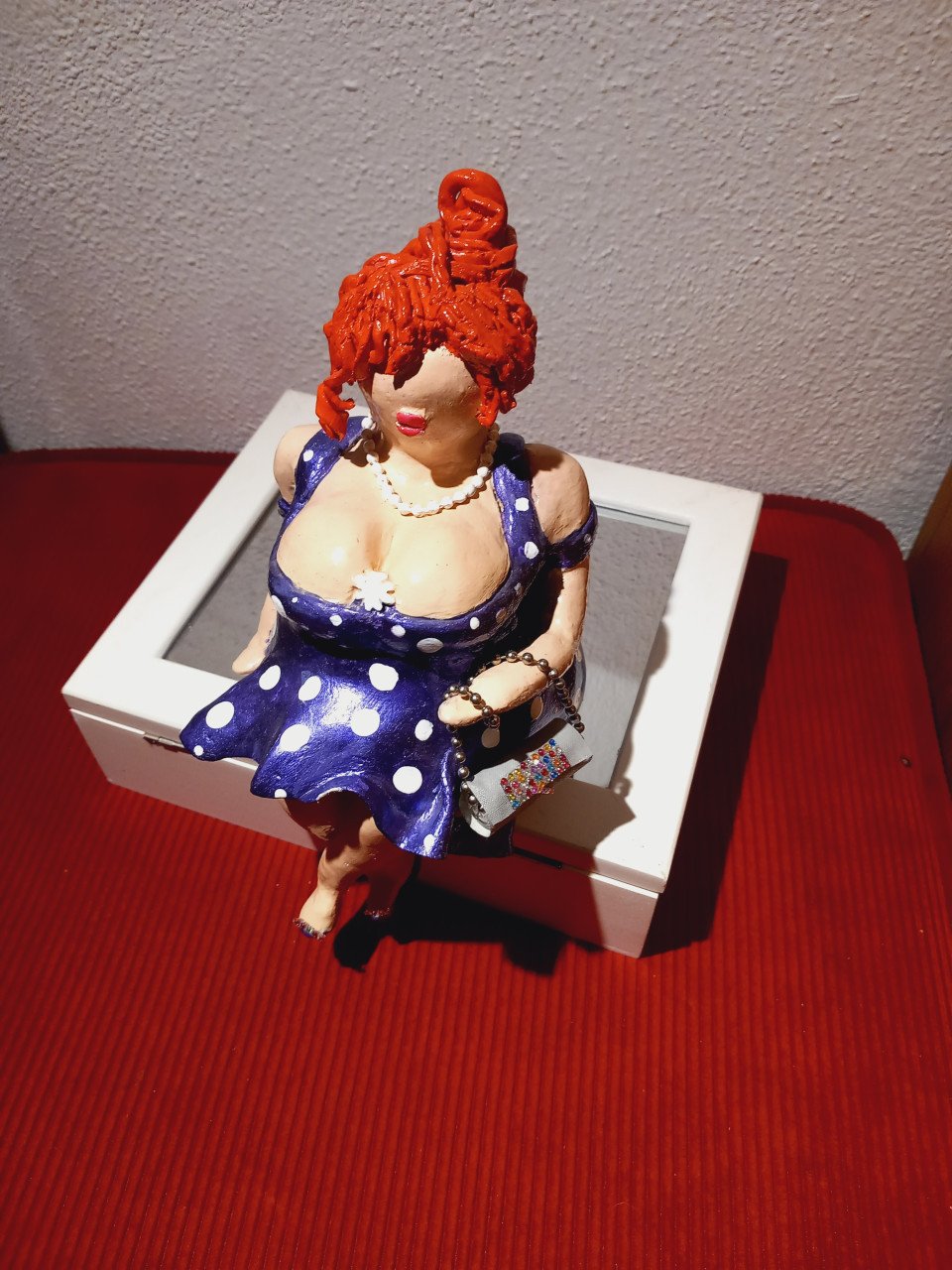 Kleifiguurtje dikke dame