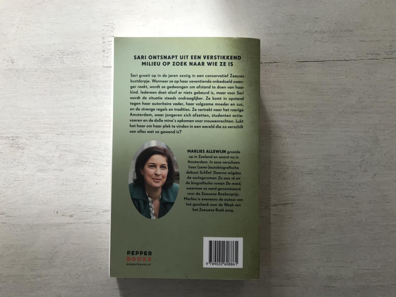 Barsten boek van Marlies Allewijn