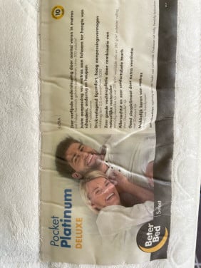 Beter bed matras pocket platinum de luxe extra
