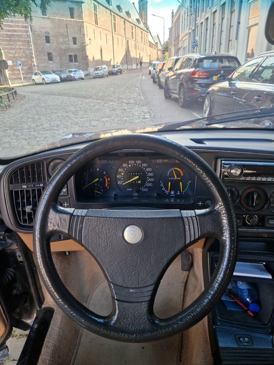Saab 900 Turbo 2.0 16-valve 1987 Cabrio zwart