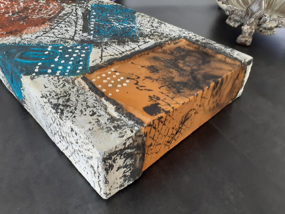 Dario Bosa: schilderij direct aan de wand