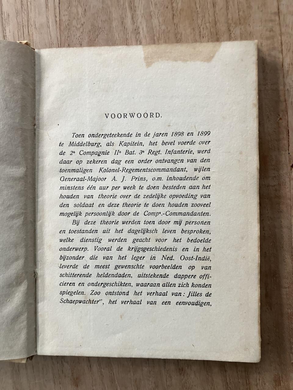 Zeldzaam Zeeuws Boekje Jillis de Schaepwachter (ca. 1920)