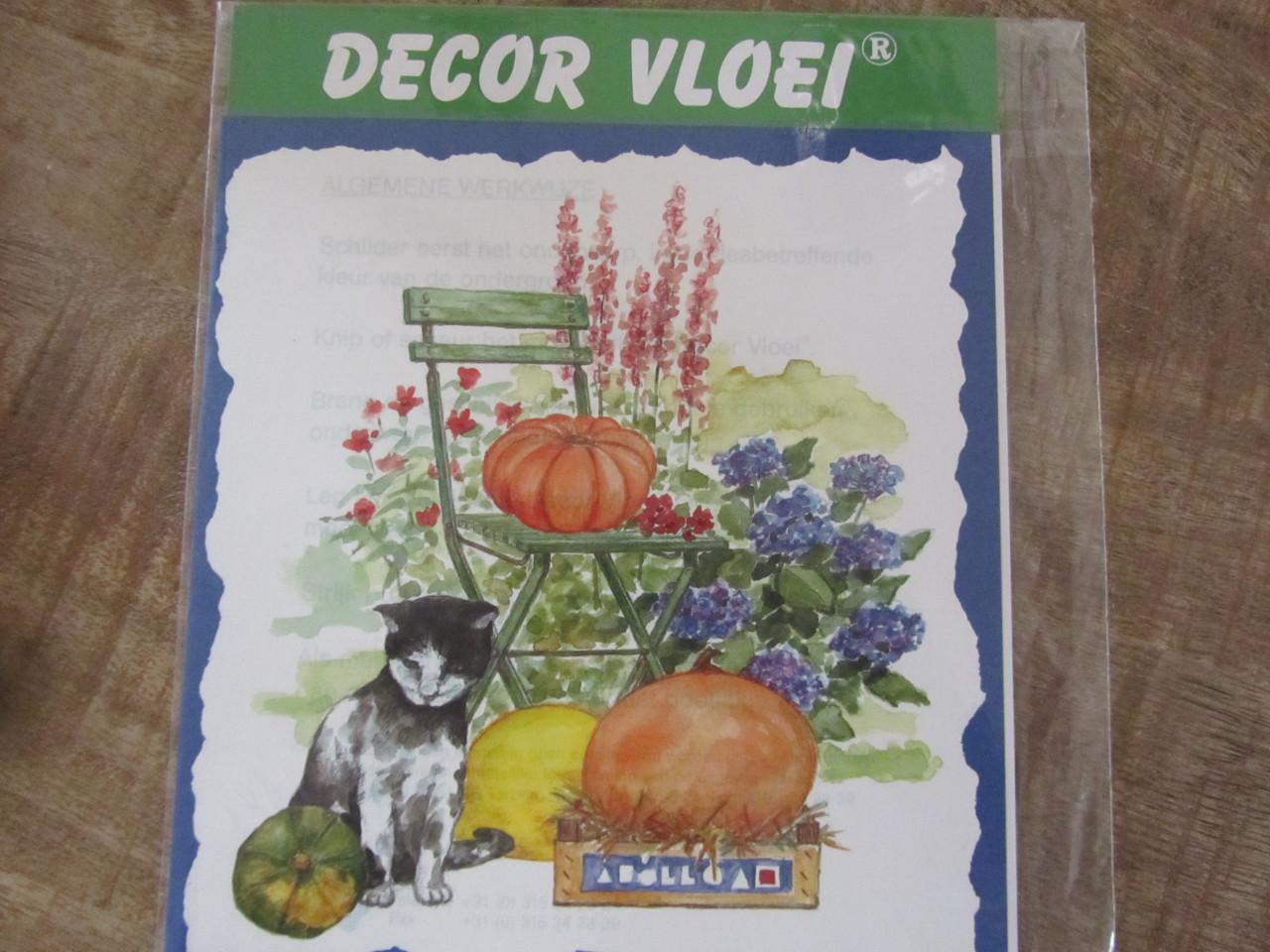 7 stuks Decor Vloei