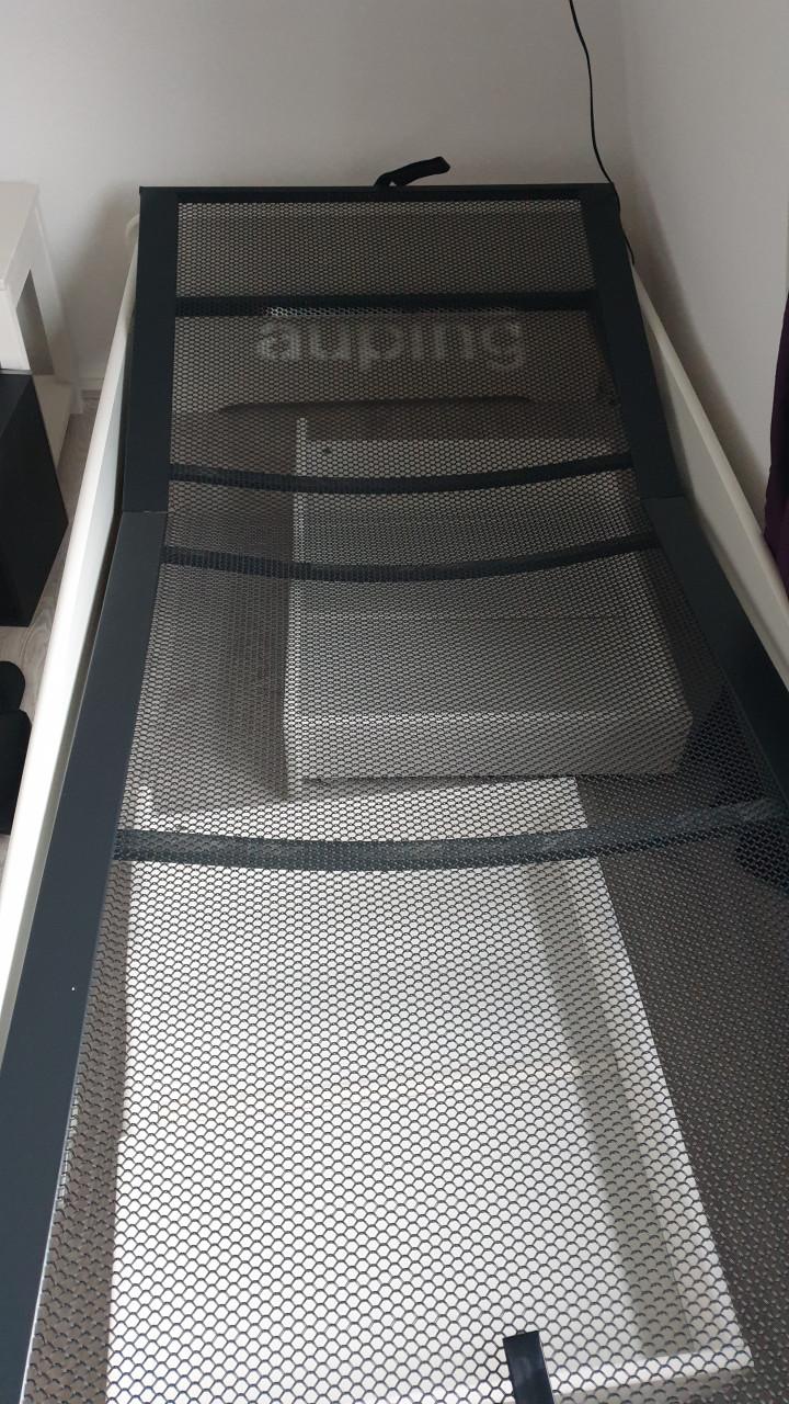 Eenpersoonsbed incl. verstelbare Auping spiraal