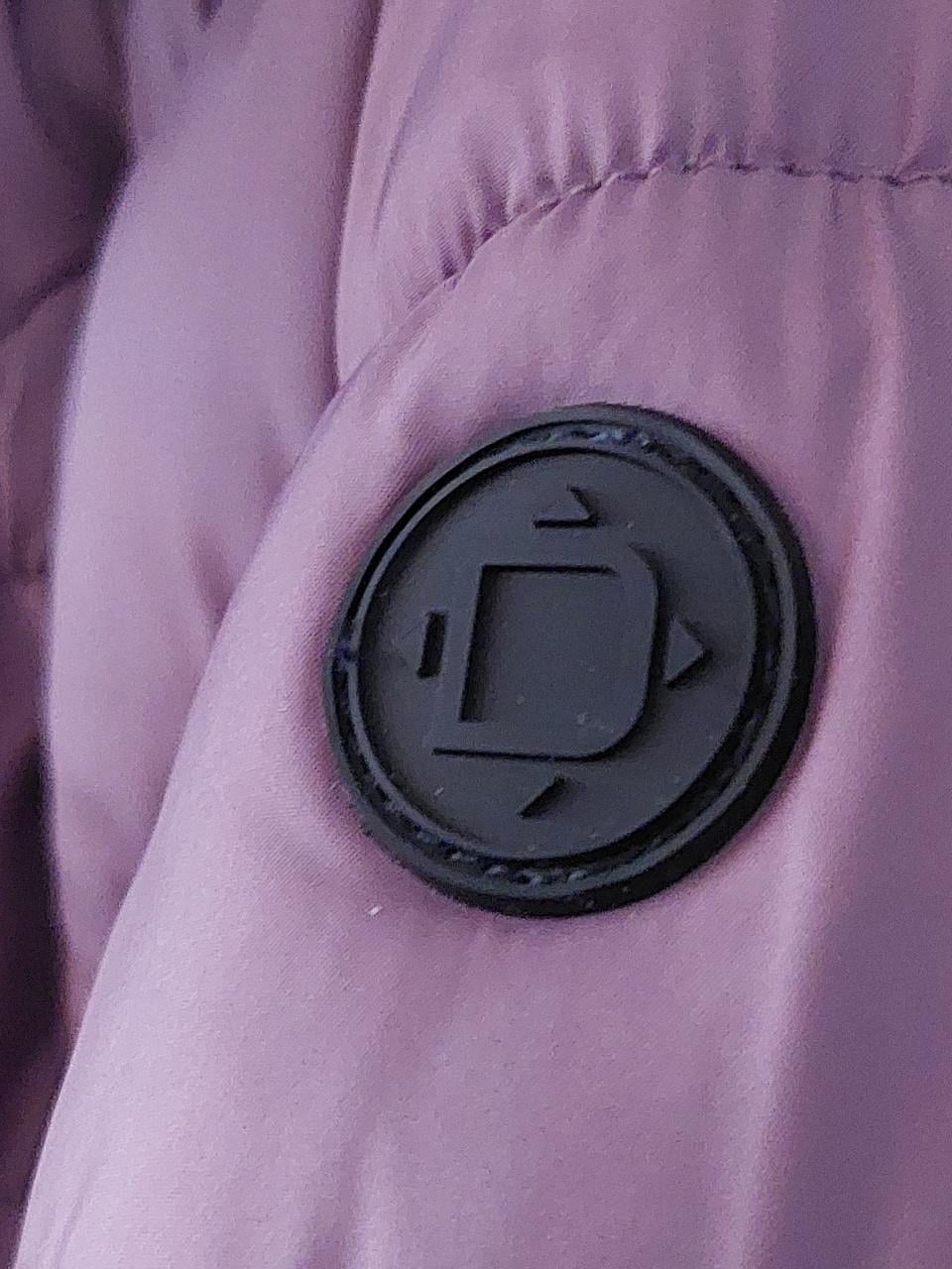 Nieuwe paarse District dames winterjack mt 44