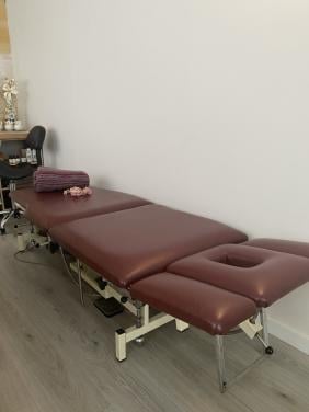 Massagebank voor fysio/manueel therapie. Sport/wellness massage