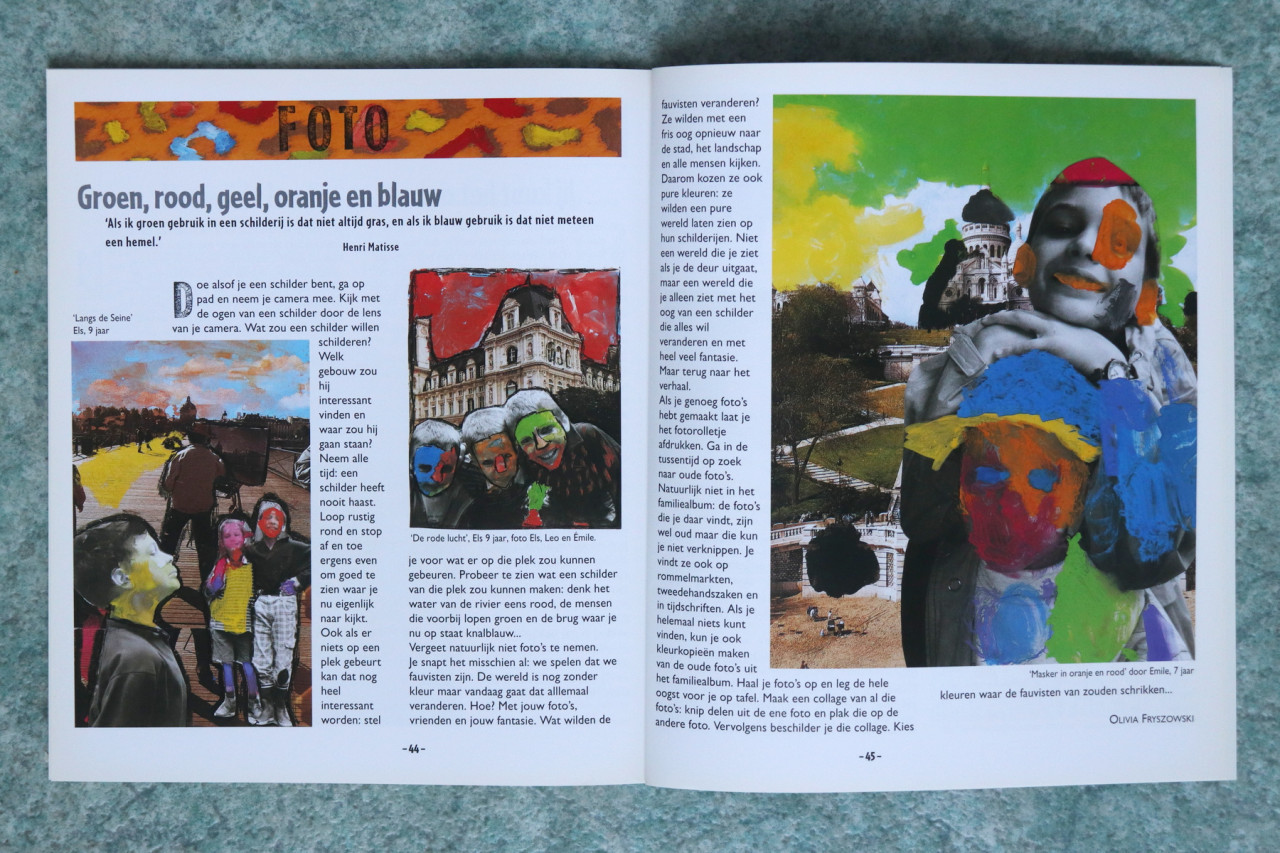 Jaargangen DADA kinder kunsttijdschrift