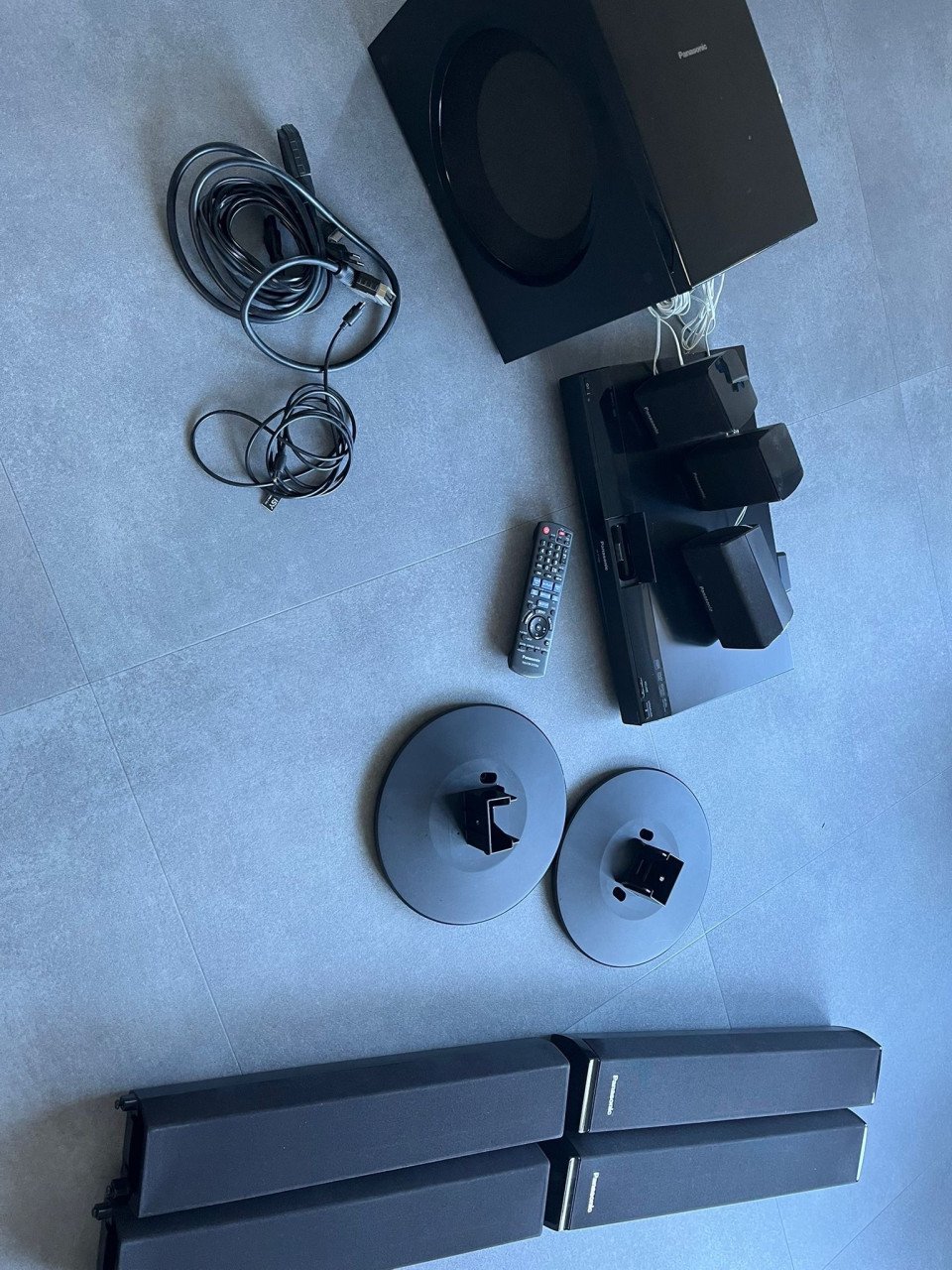 Panasonic home cinema set SA PT 580