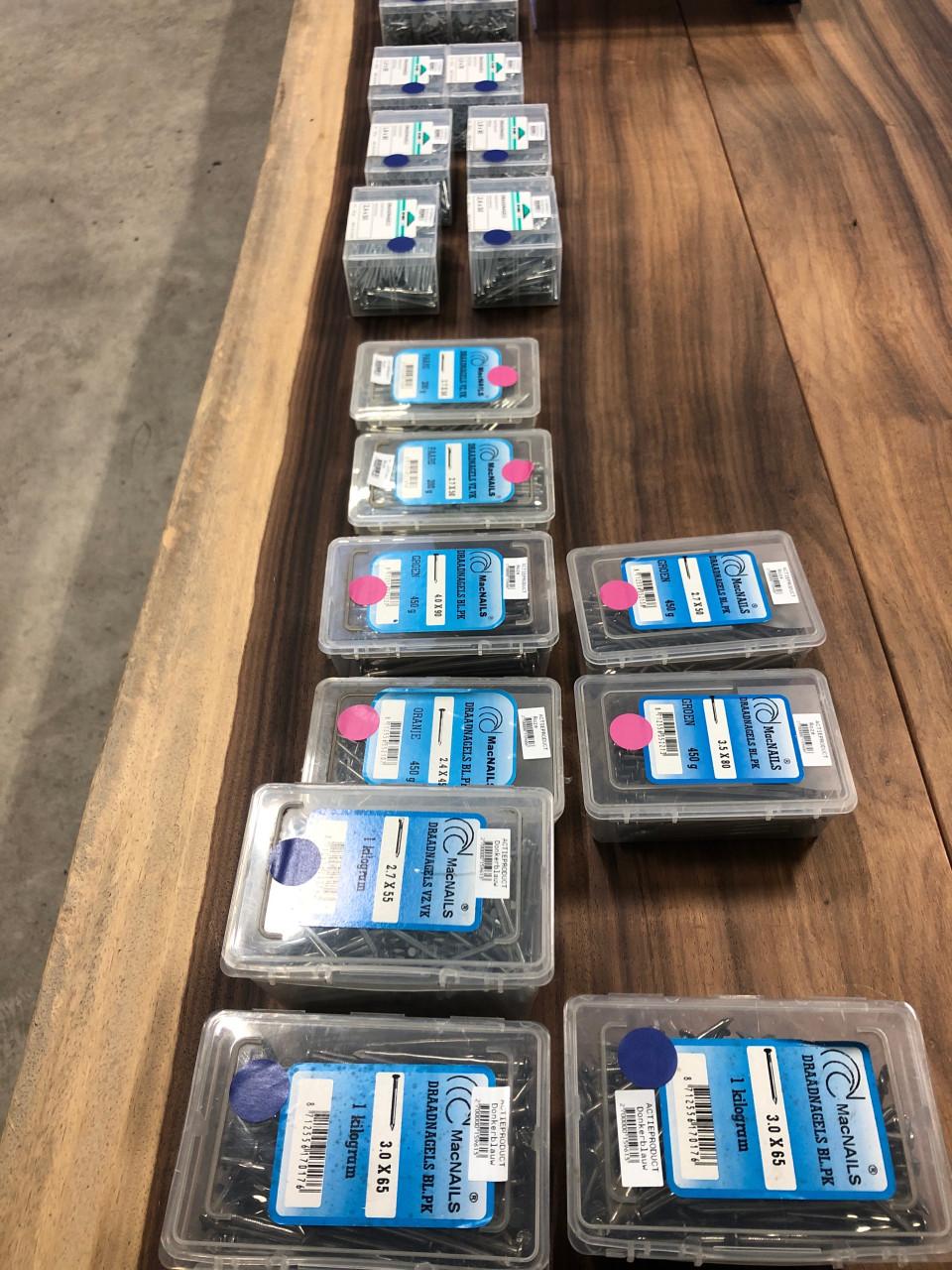 Dynaplus pz drive schroeven 50 % korting, draadnagels va 1 euro