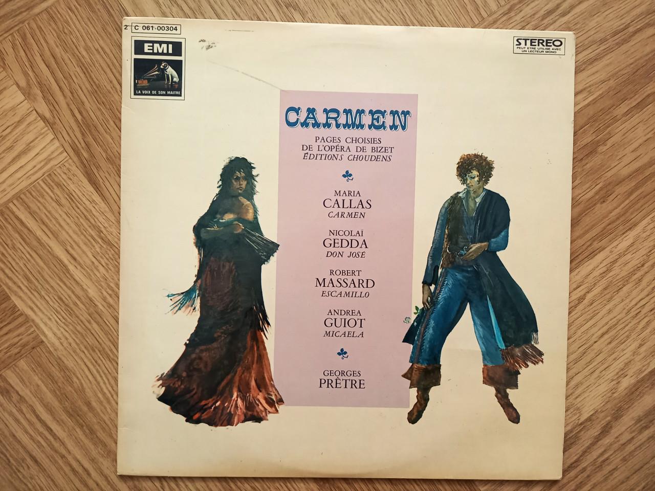 LP´s  2x Maria Callas