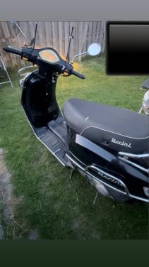 Berini napoli 2 (zwart) inclusief valbeugels en windscherm