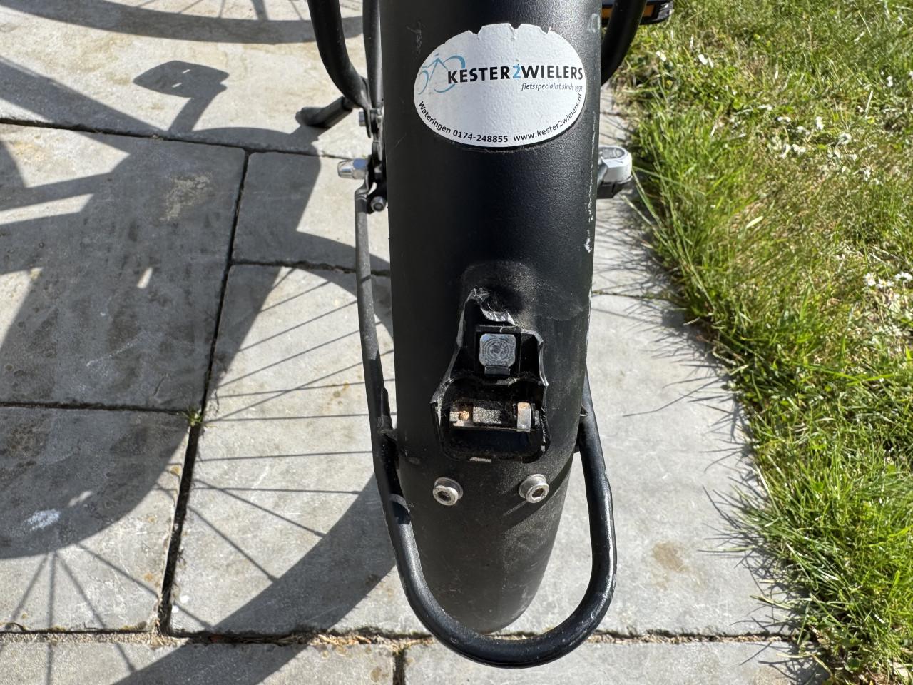 Tweedehands Cortina meisjesfiets zwart