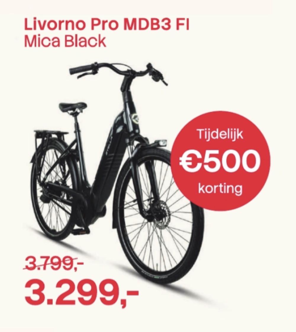 Stella Livorno E bike / Elektrische fiets Bosch middenmotor