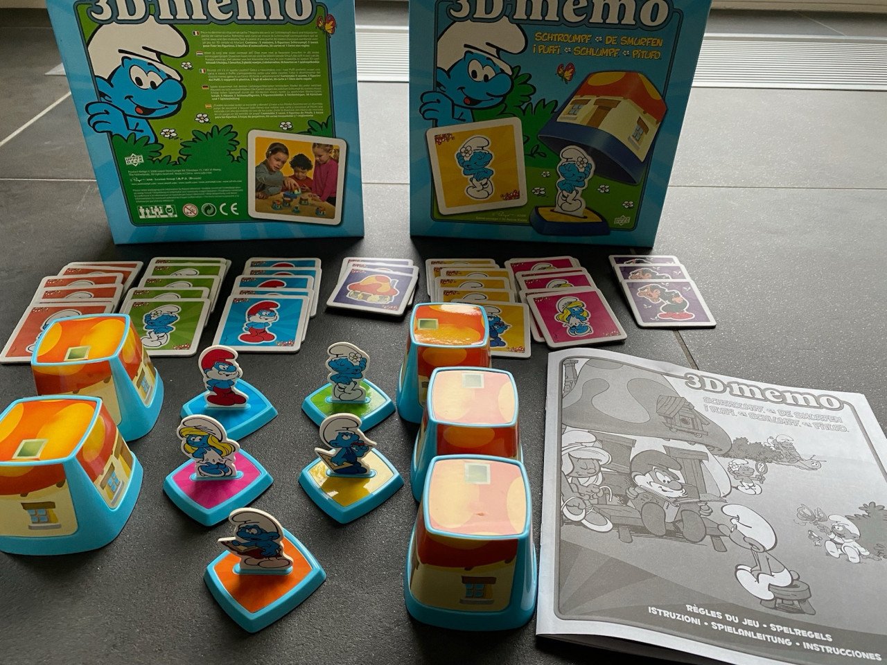 Smurfen 3D memory spel