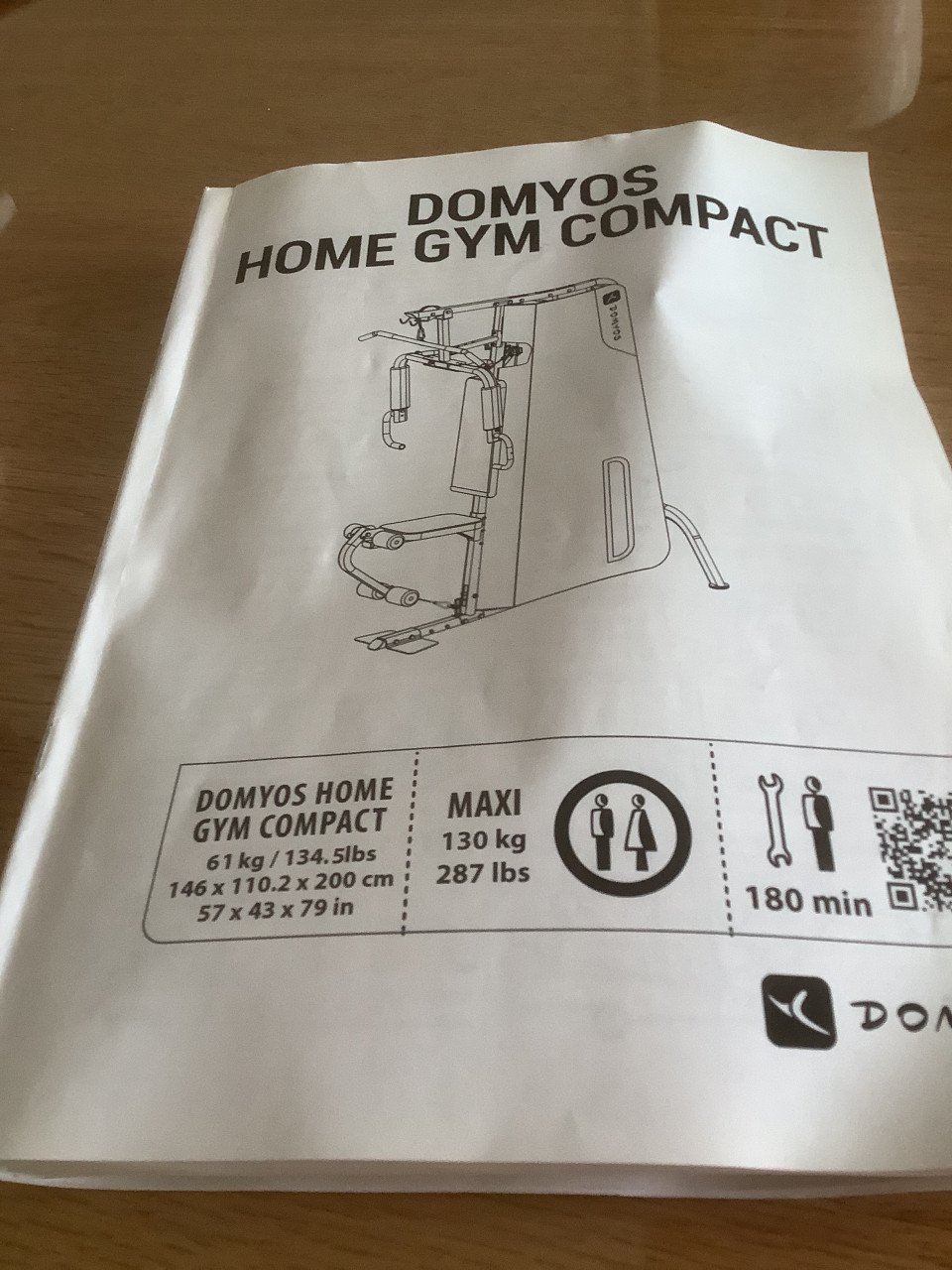 Home gym compact
