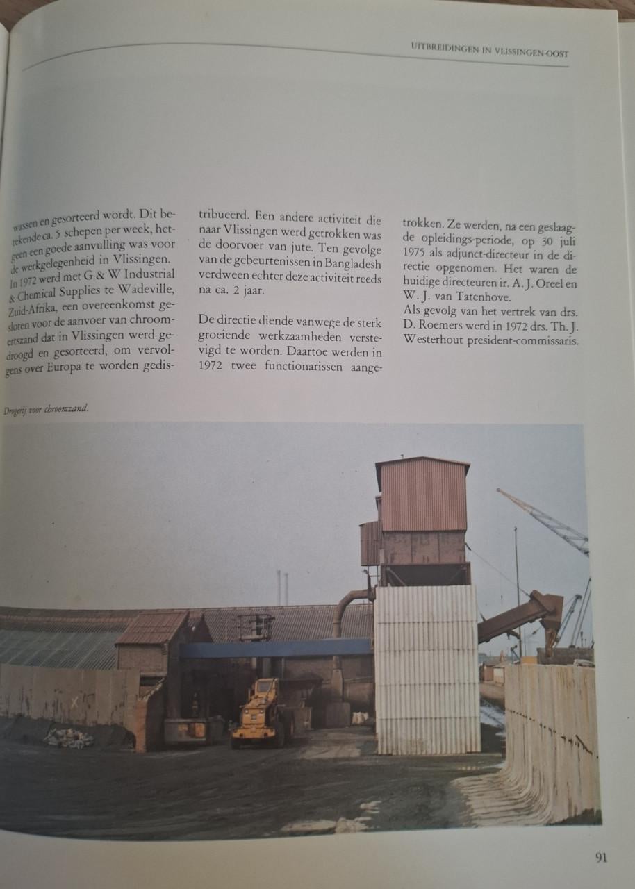 NV haven van Vlissingen 1934-1984, door Henri Arnoldus