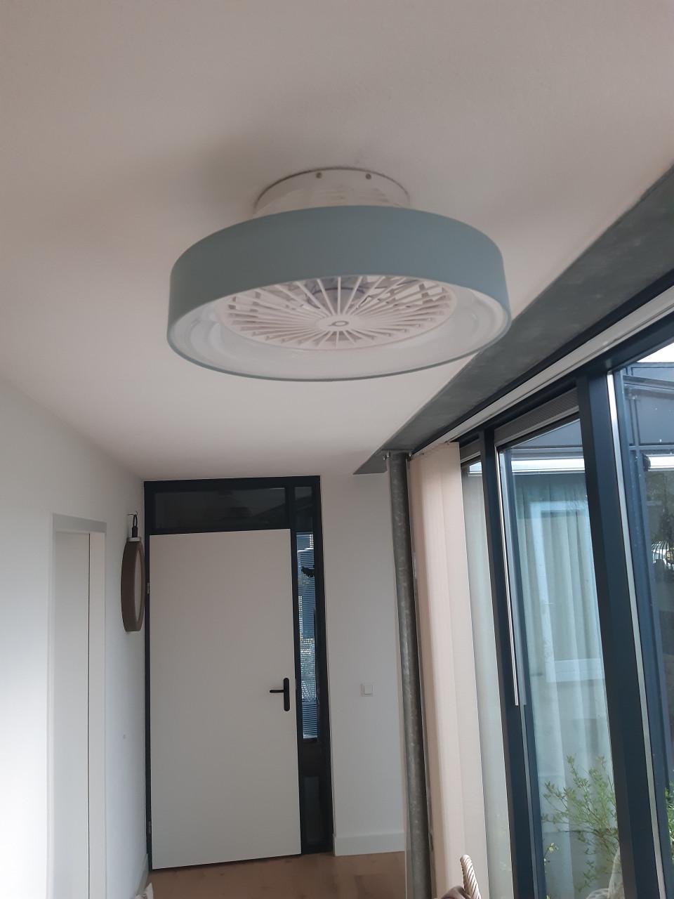 Plafond lamp ventilator