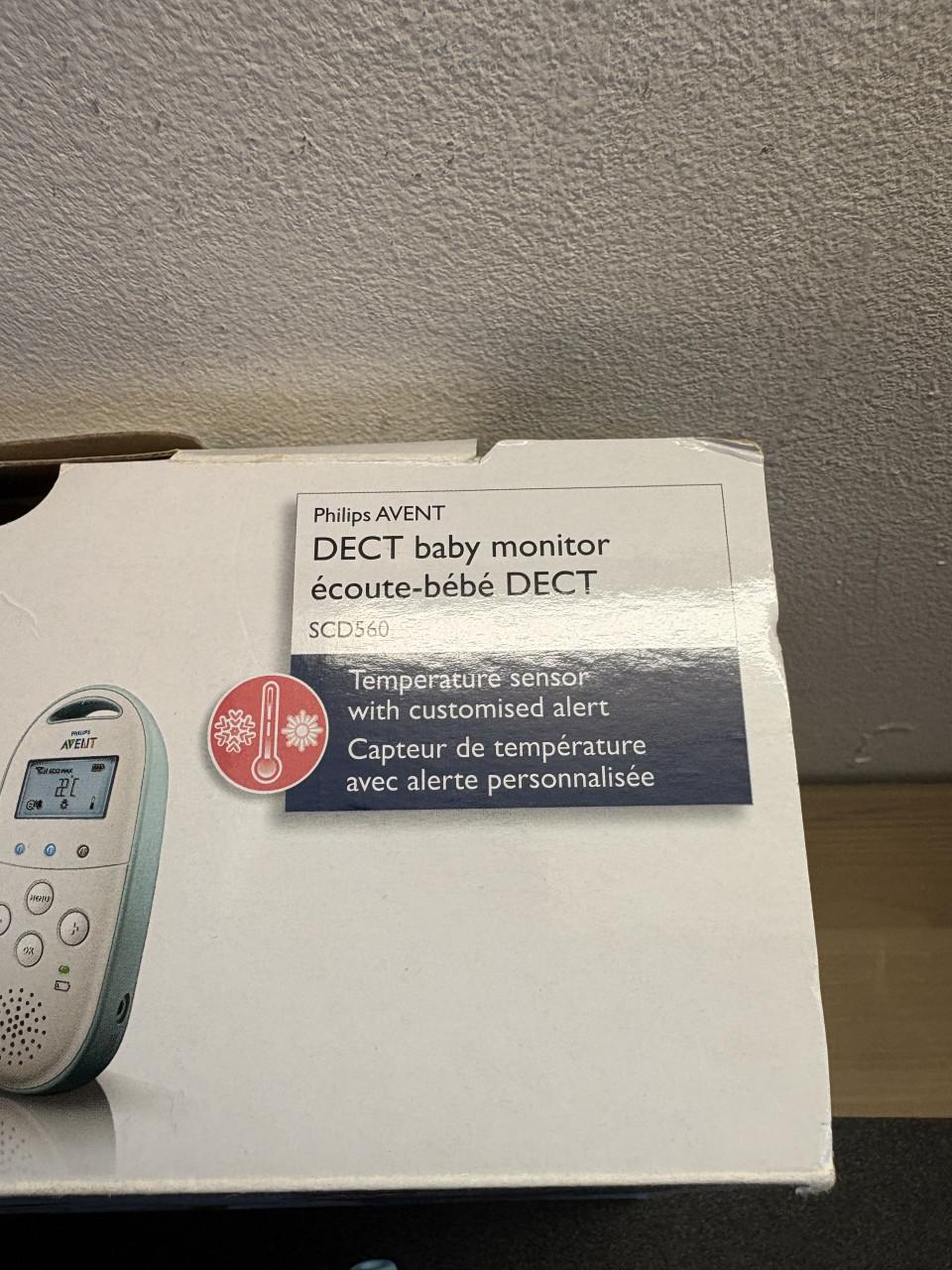 Philips Avent dect babyfoon SCD560