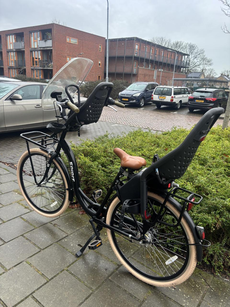 Moederfiets incl kinderzitjes