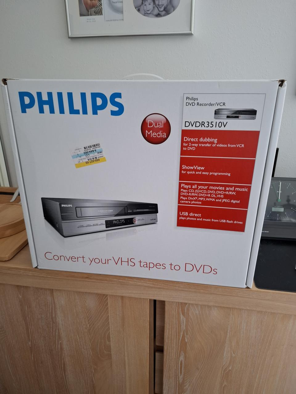 VHS naar DVD recorder