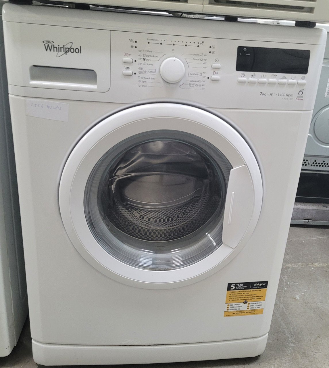 Whirlpool en samsung wasmachine
