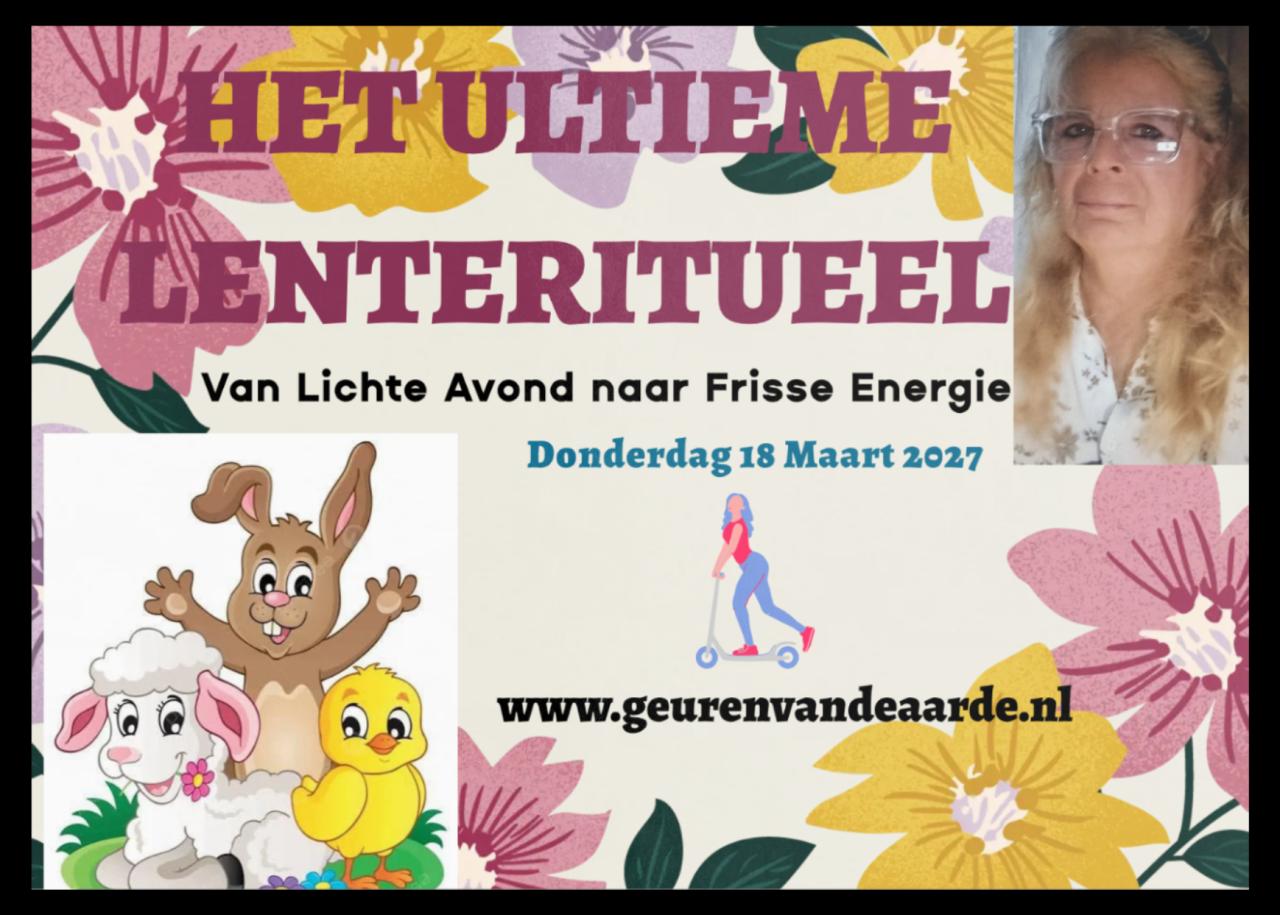 MEDITATIES,LUISTERVERHALEN  etc.  "GEUREN VAN DE AARDE"