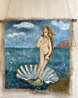 Schilderij Venus 1,5x1,5 m