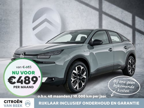 Citroen C4 hybrid 145pk automaat business private lease € 489,- pm - 48mnd 
