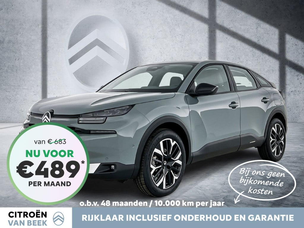 Citroen C4 hybrid 145pk automaat business private lease € 489,- pm - 48mnd 