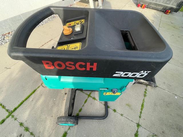 Bosch 2000 AXT elektrische tuinhakselaar
