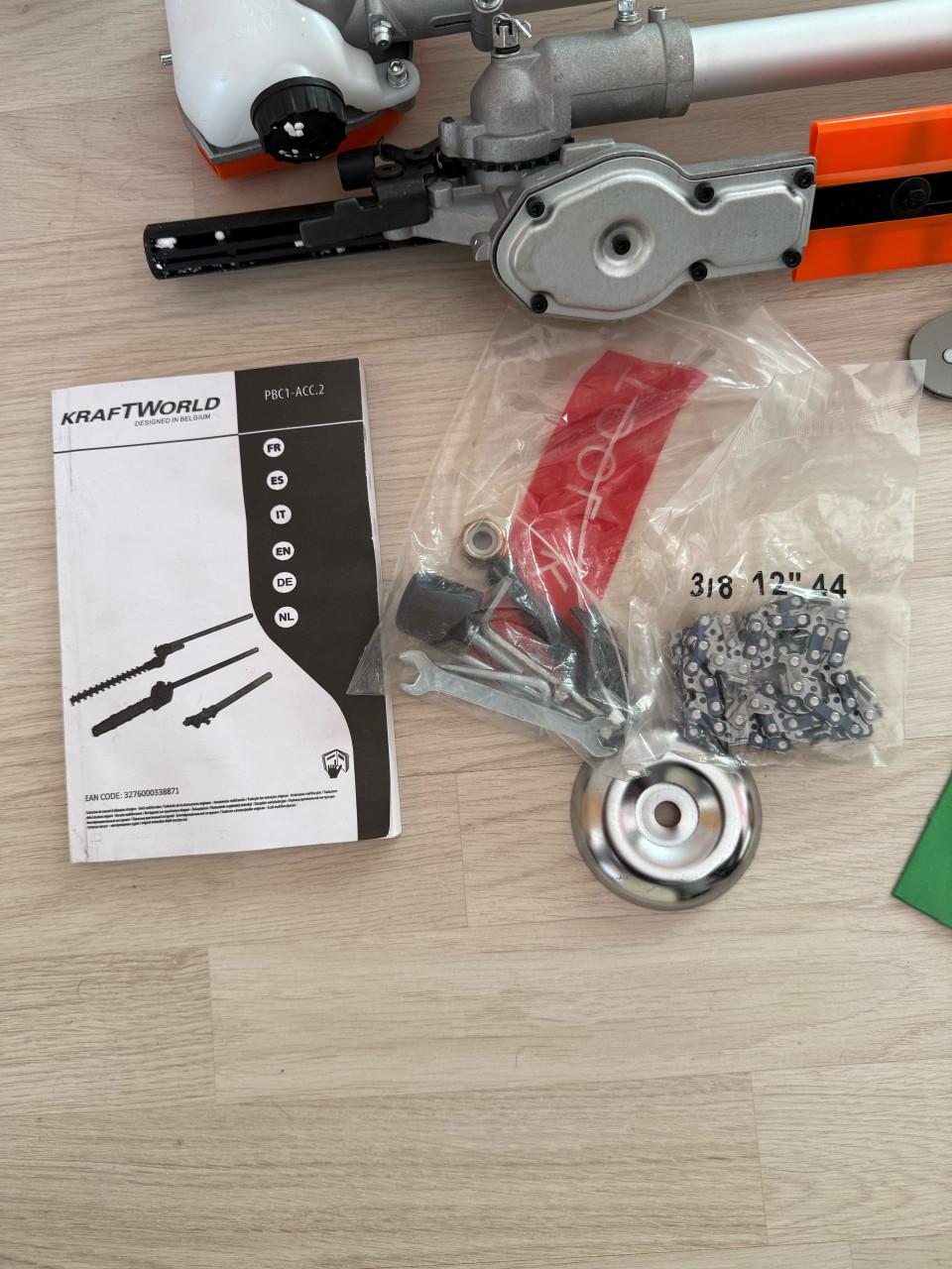 Craftworld grastrimmer - Nieuw met alle toebehoren