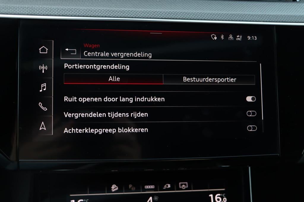 Audi E-tron sportback 55 quattro black edition 95 kwh s-line 408pk