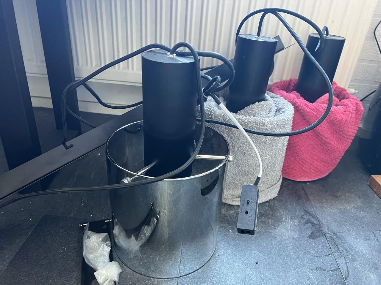 Moderne design hanglamp met meerdere spots