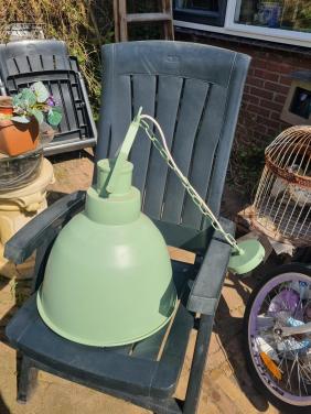 4 x LAMPEN - Industriele - Enorm Grote Vintage & Diverse Lampen